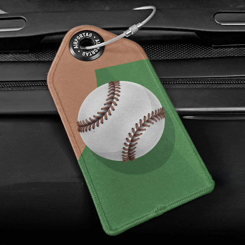Baseball Ball - Luggage Tag