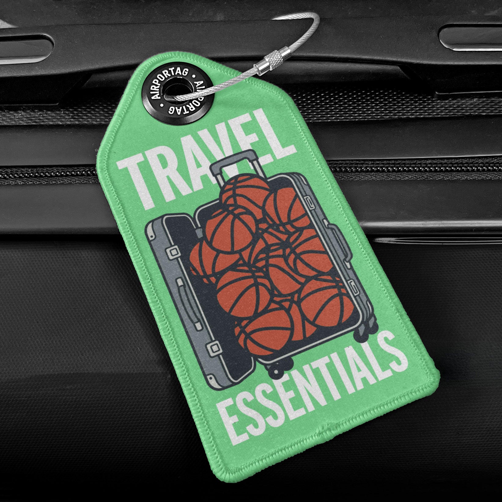 Basketball Travel Essentials - Luggage Tag