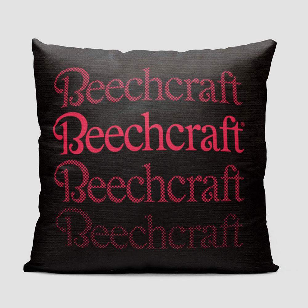 Beechcraft Logo Fade - Throw Pillow