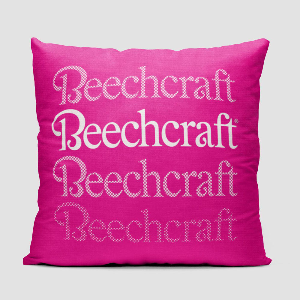Beechcraft Logo Fade - Throw Pillow