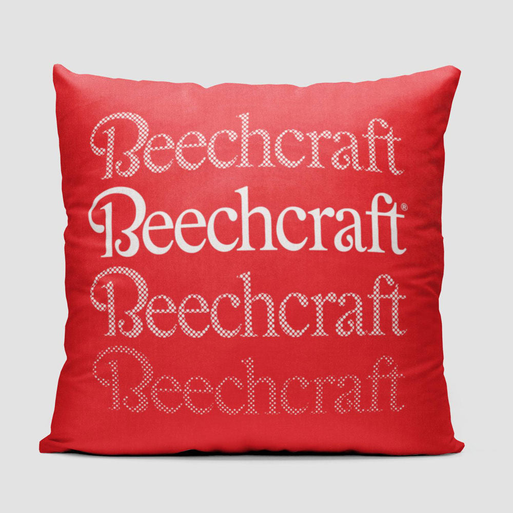 Beechcraft Logo Fade - Throw Pillow