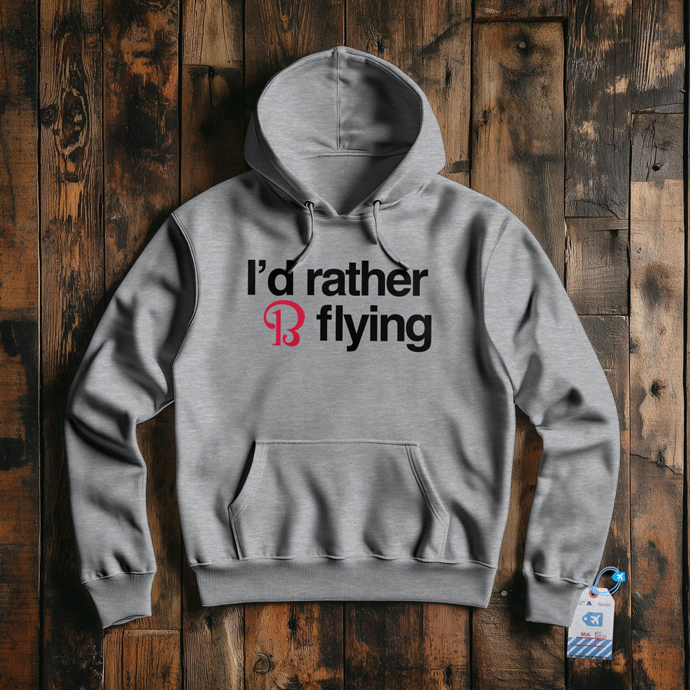 Beechcraft Rather be Flying - Pullover Hoodie