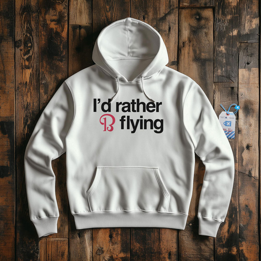 Beechcraft Rather be Flying - Pullover Hoodie