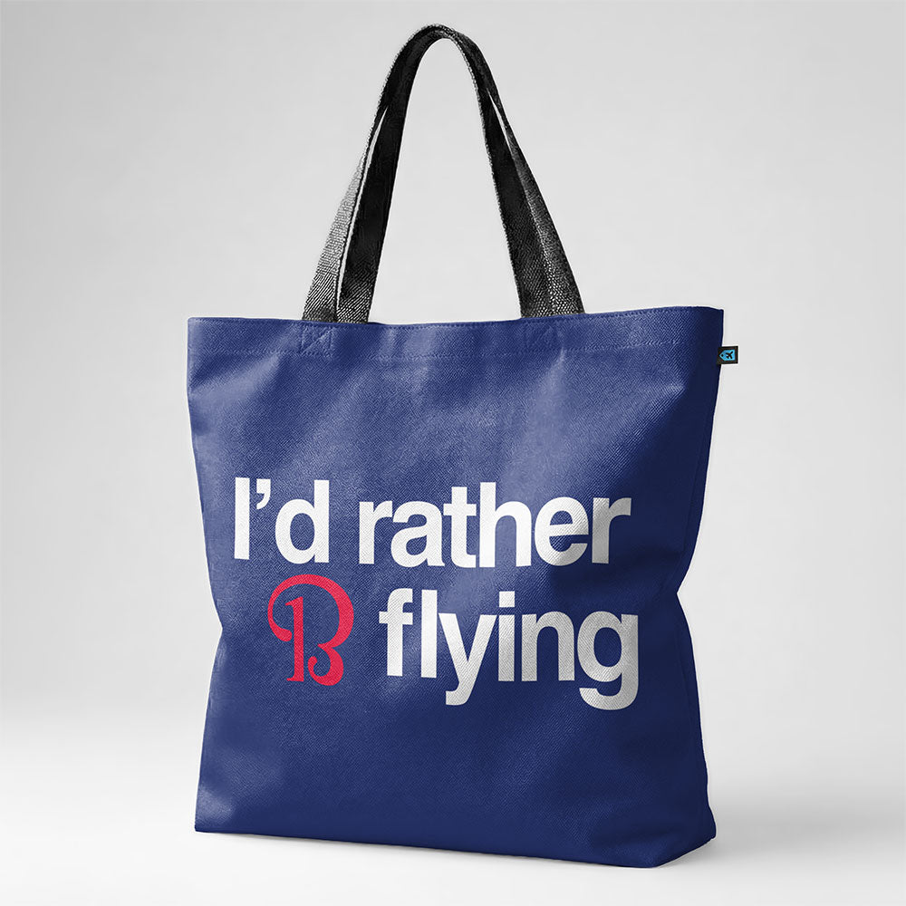 Beechcraft Rather be Flying - Tote Bag
