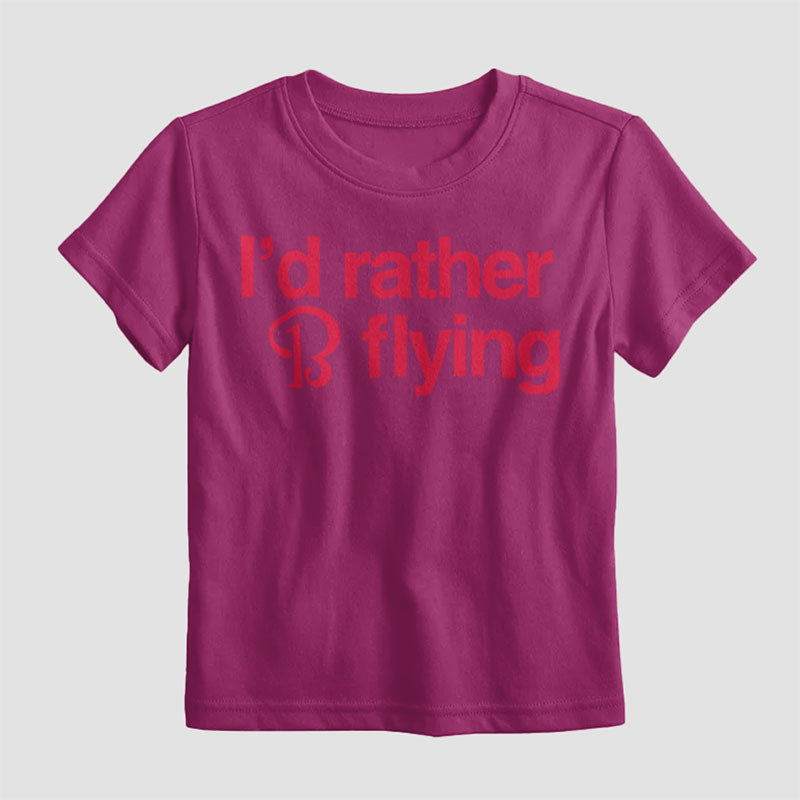 Beechcraft préfère voler - T-shirt pour enfants
