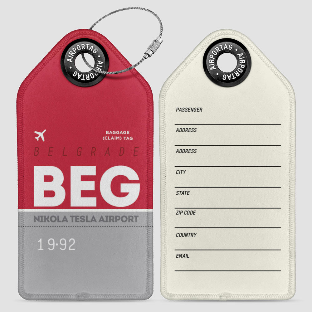 BEG - Luggage Tag