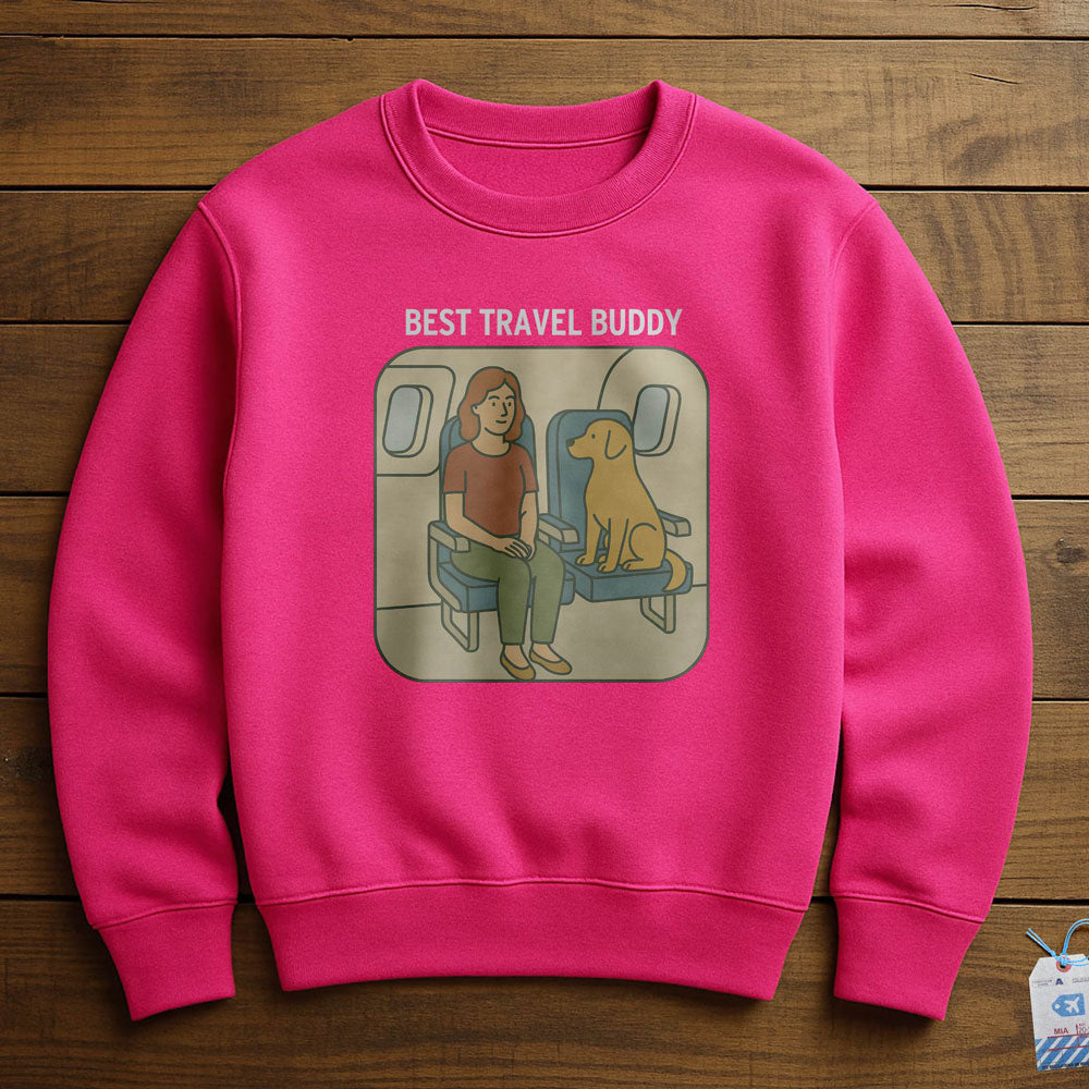 Best Travel Buddy - Dog - Sweatshirt
