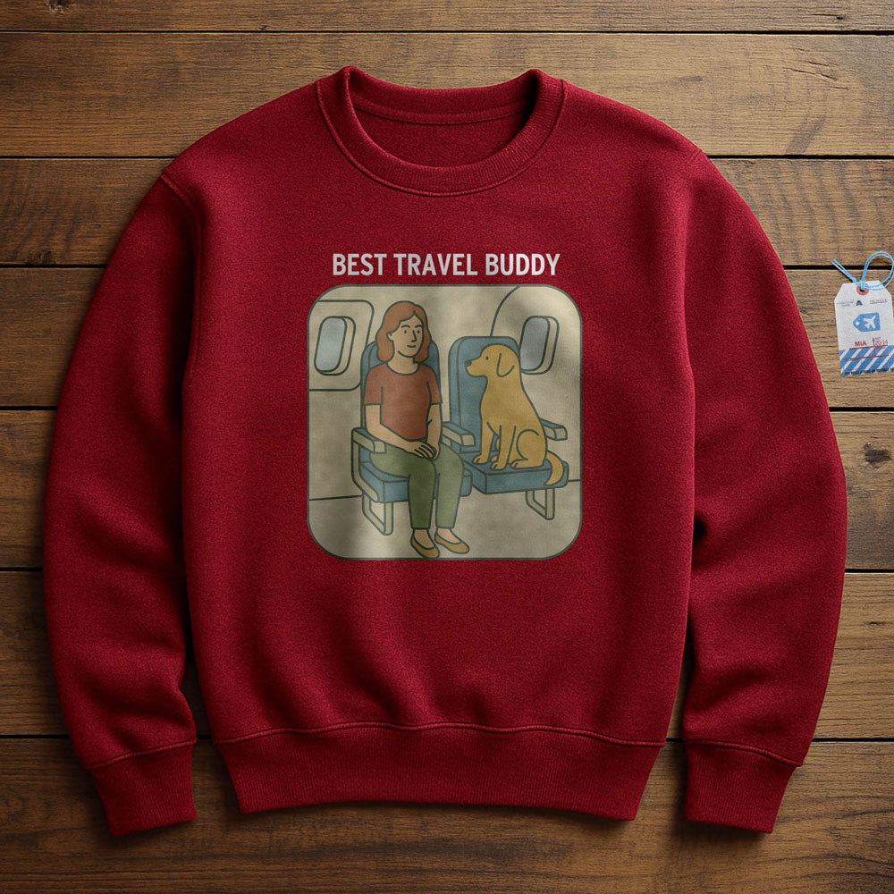 Best Travel Buddy - Dog - Sweatshirt