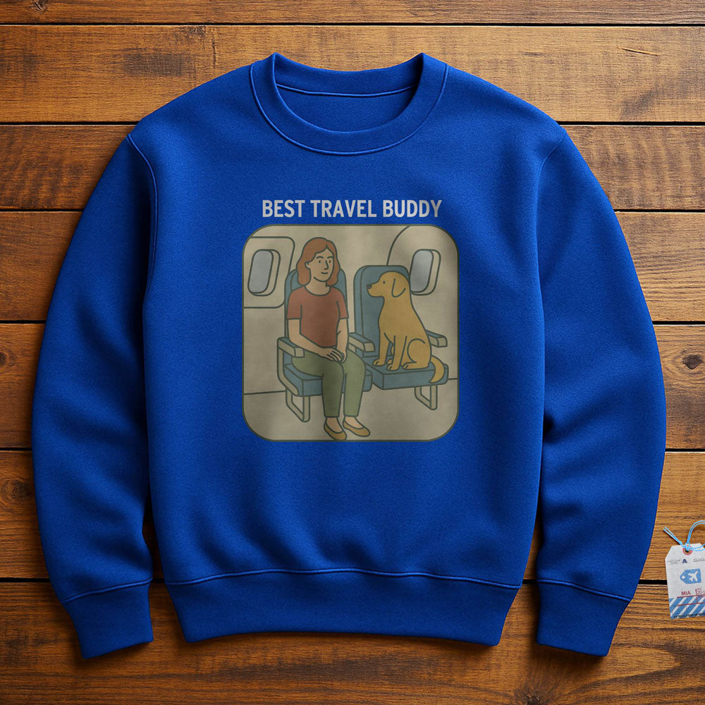 Best Travel Buddy - Dog - Sweatshirt