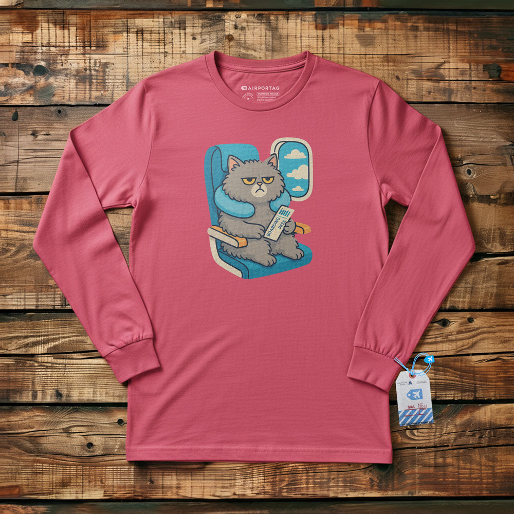 Bored Cat - Long Sleeve T-Shirt