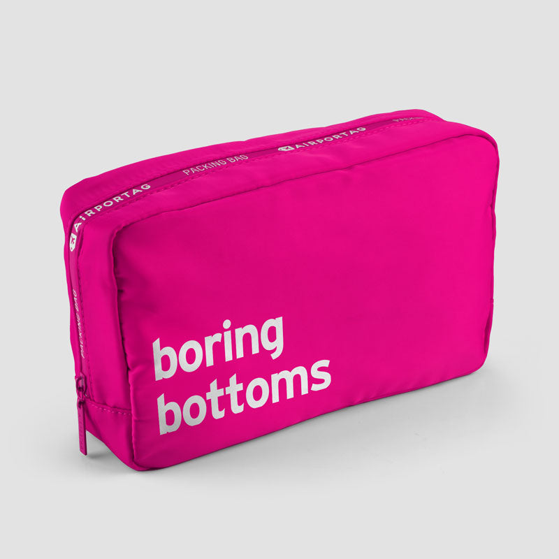 Boring Bottoms - Packing Bag