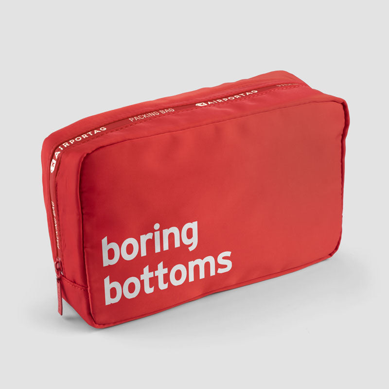 Boring Bottoms - Packing Bag