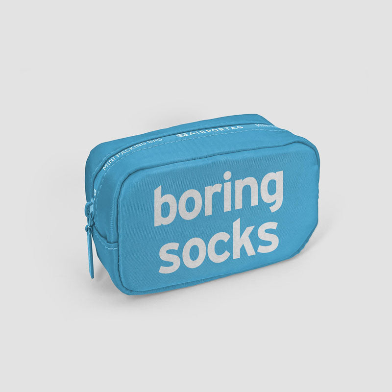 Boring Socks - Mini Packing Bag