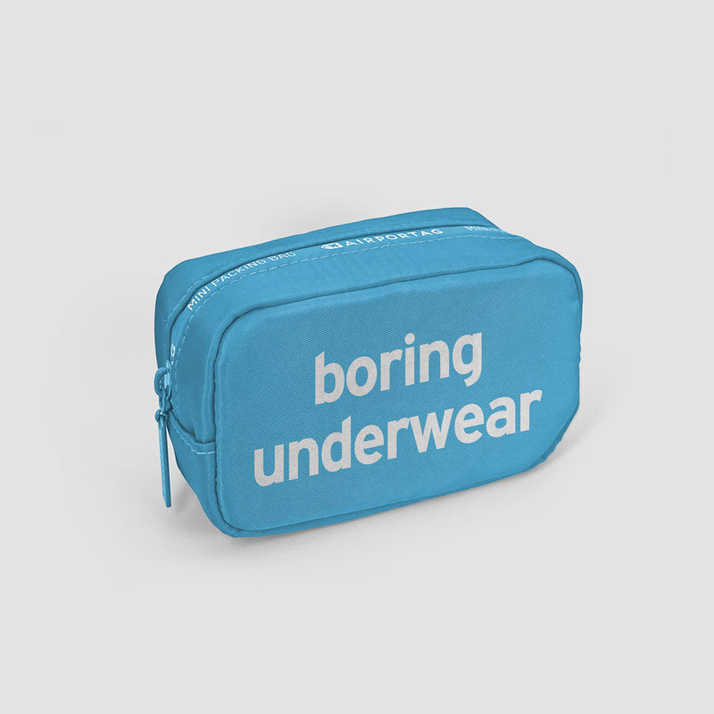 Boring Underwear - Mini Packing Bag