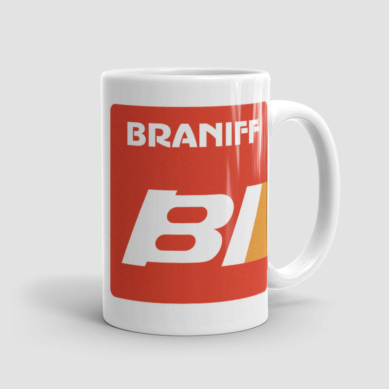Braniff BI Retro Logo - Mug