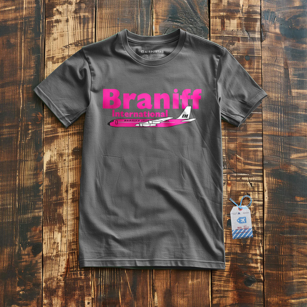 Braniff International Pink - T-Shirt