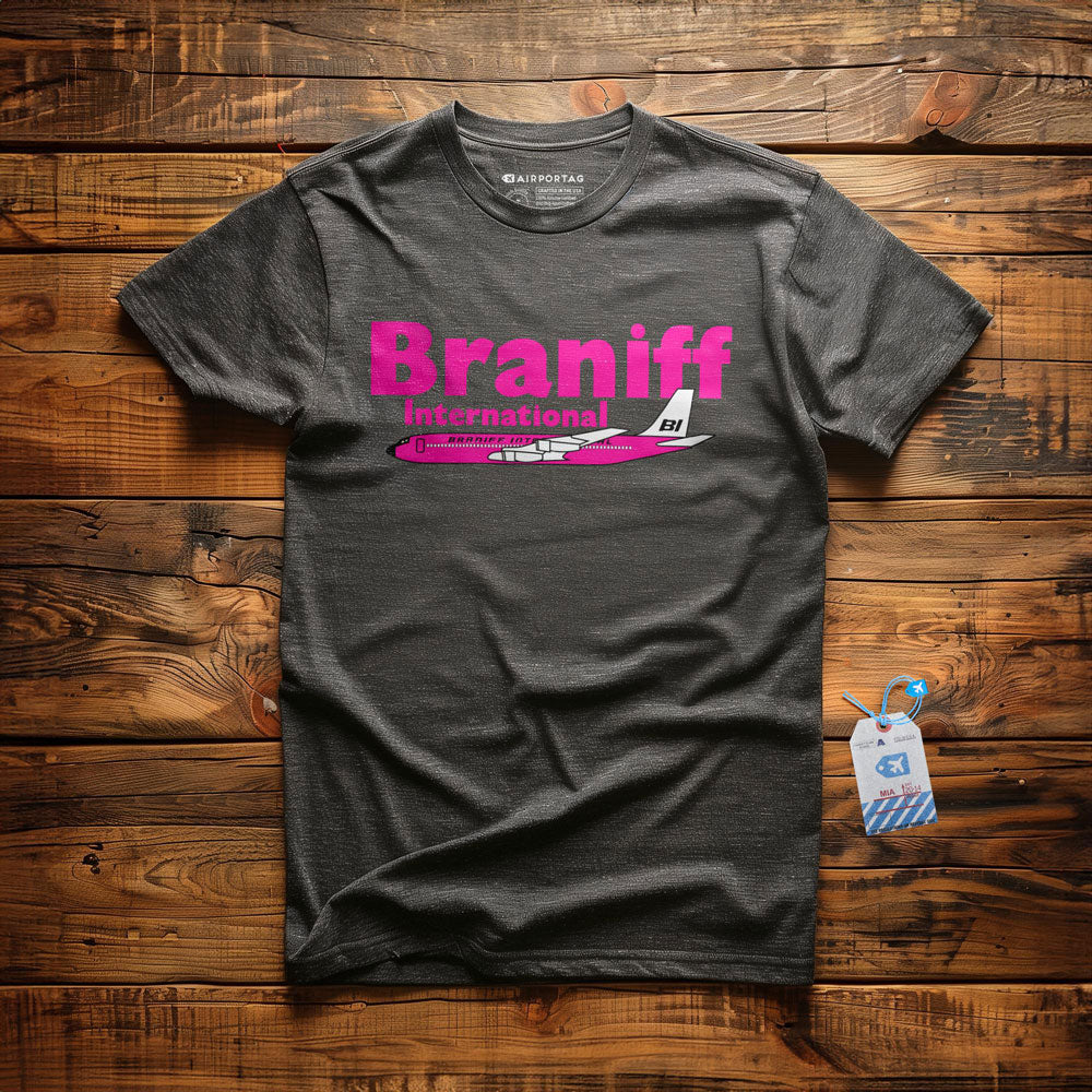 Braniff International Pink - T-Shirt