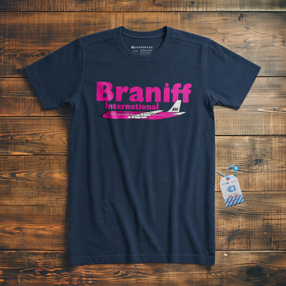 Braniff International Pink - T-Shirt