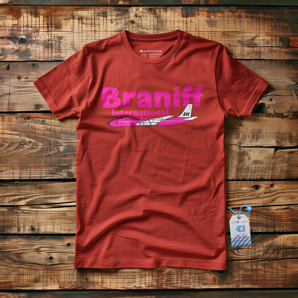Braniff International Pink - T-Shirt