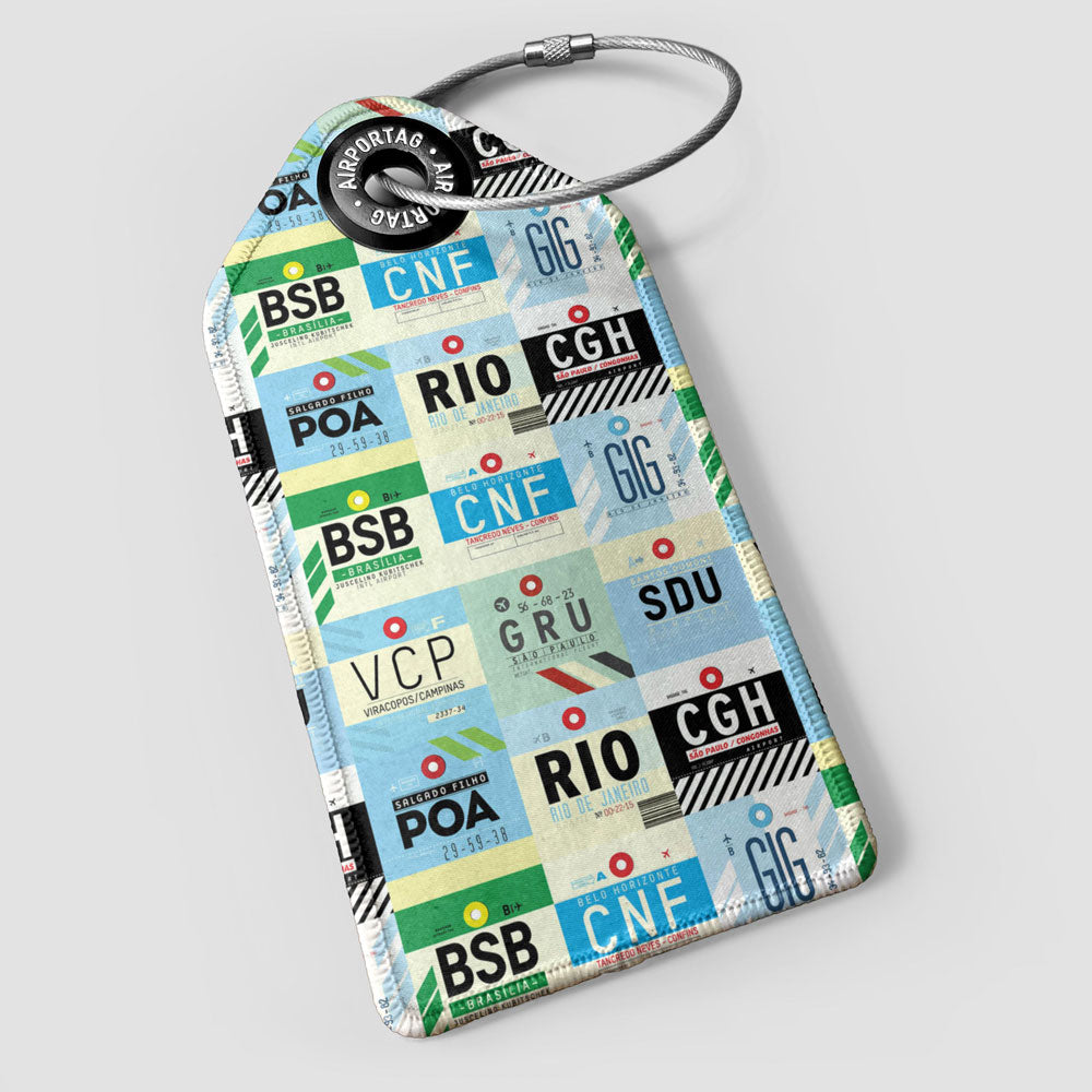 Brazilian Airports - Luggage Tag