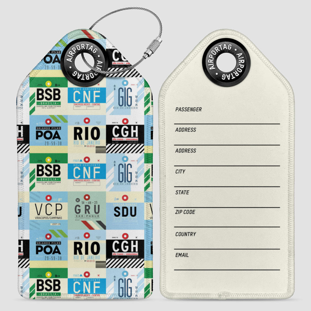 Brazilian Airports - Luggage Tag