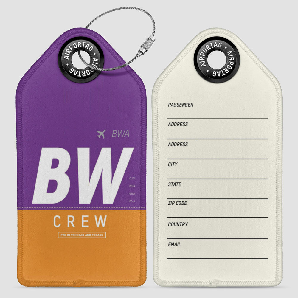 BW - 荷物タグ