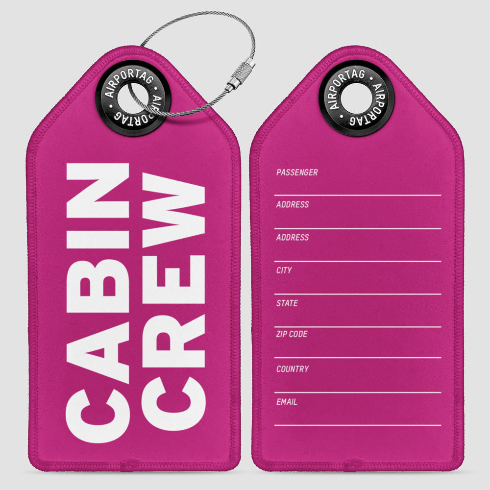 Cabin Crew Tag Luggage Tag