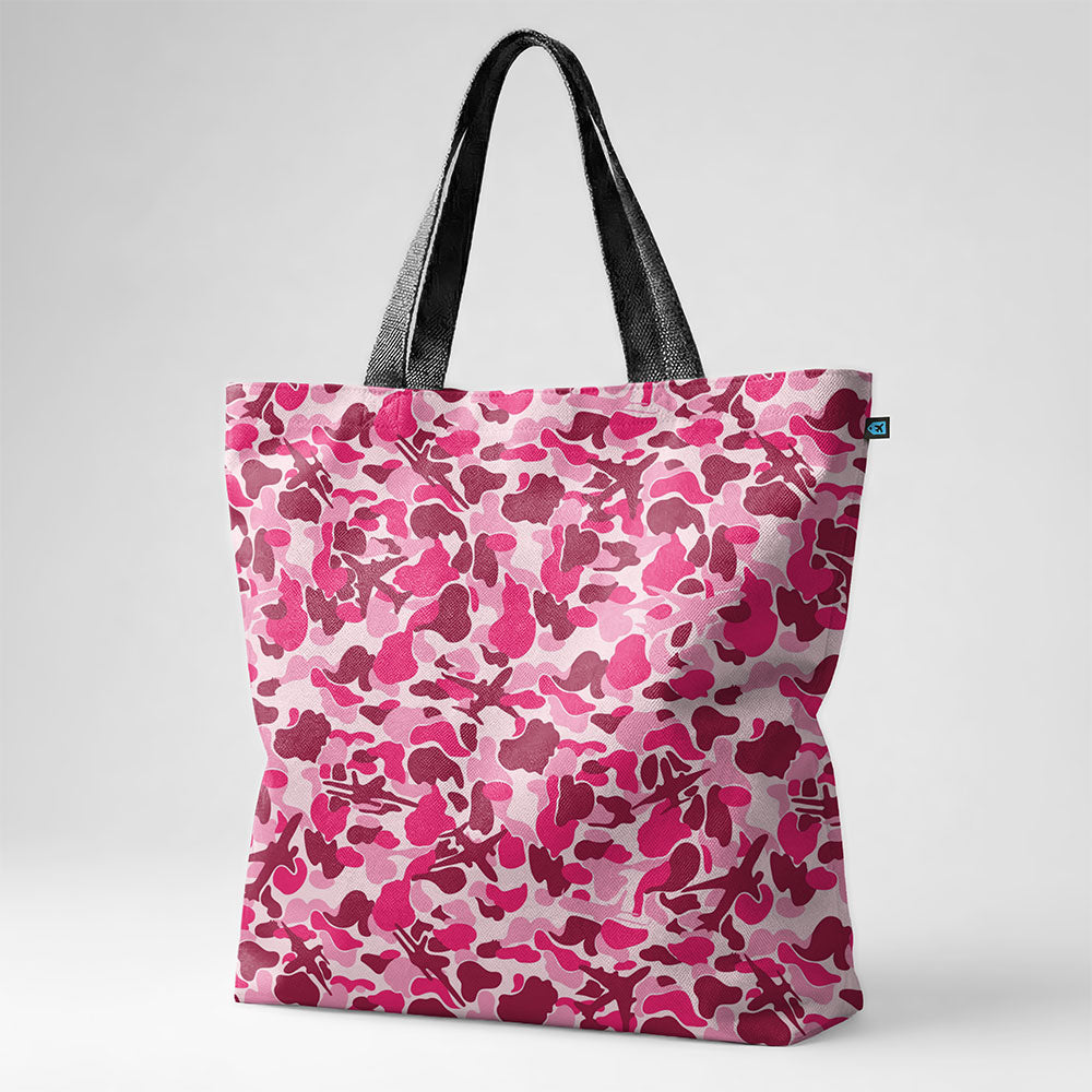 Camouflage Plane - Tote Bag