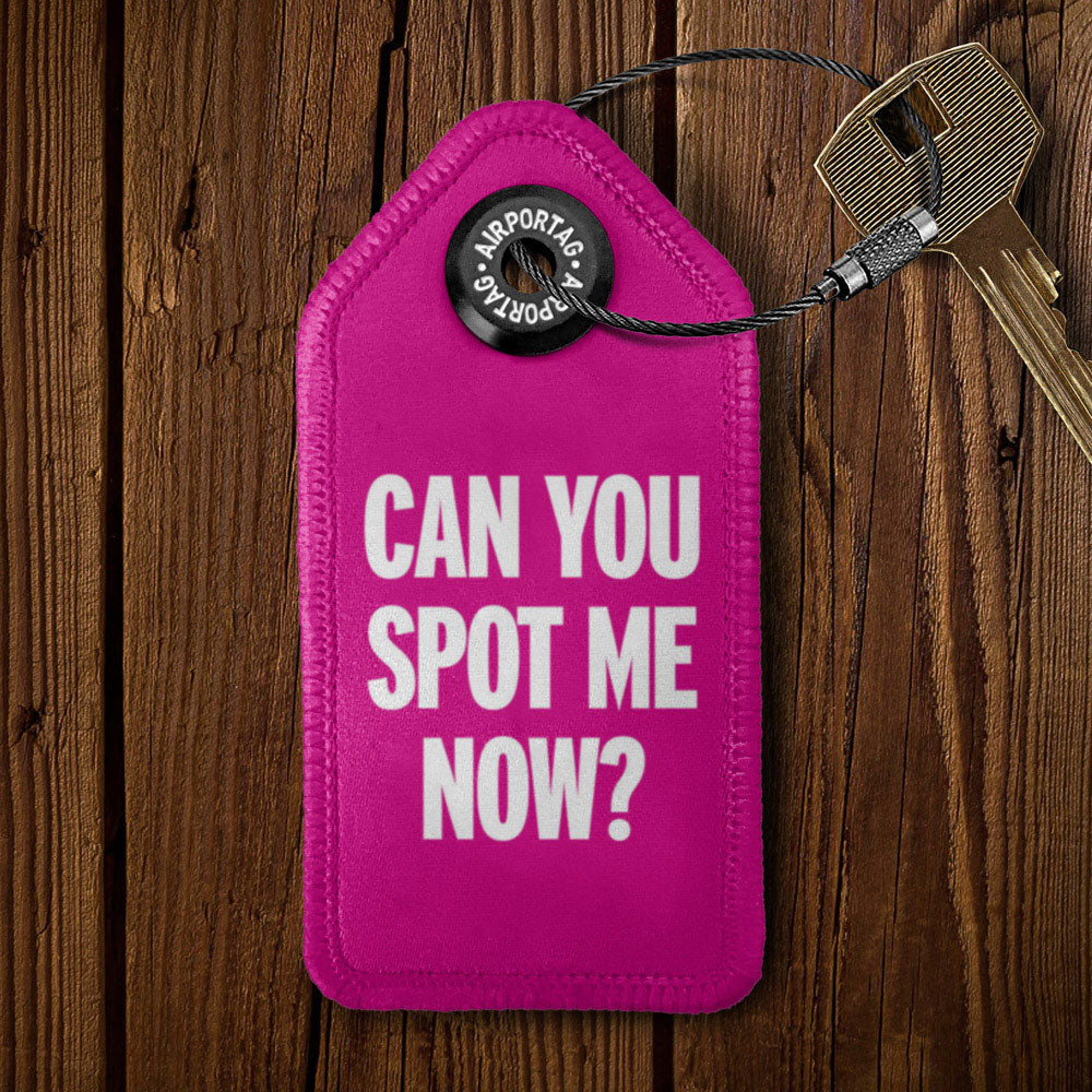 Can You Spot Me Now? - Tag Keychain