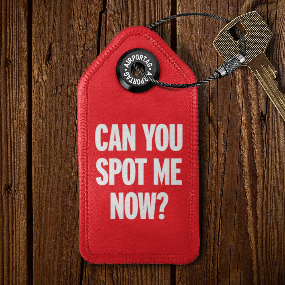 Can You Spot Me Now? - Tag Keychain