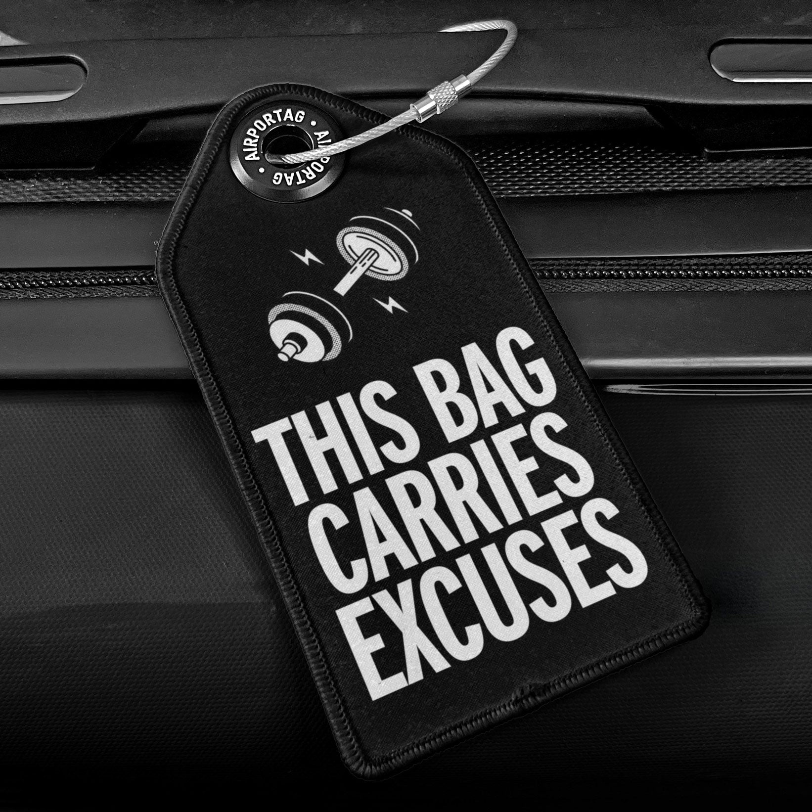 Carries Excuses - Luggage Tag
