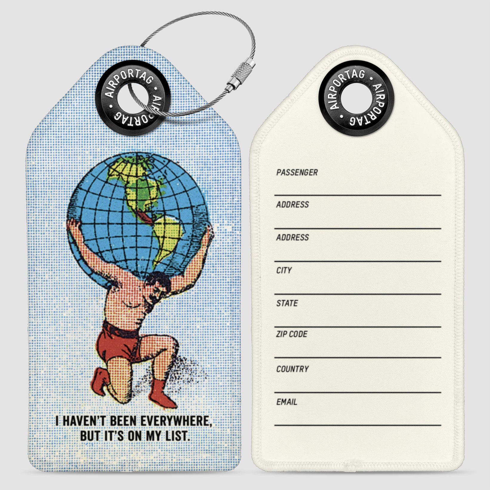 Carrying World - Luggage Tag