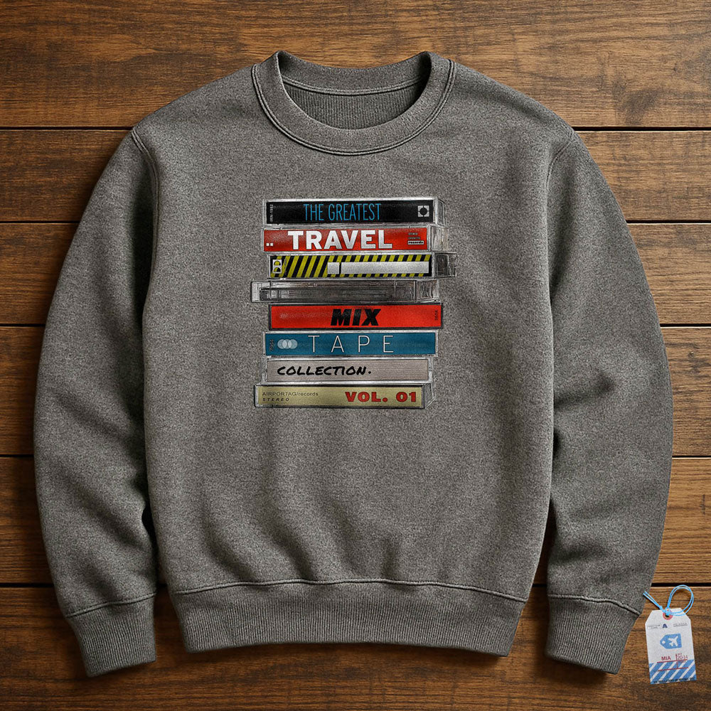 Travel Mix Cassette Stack - Sweatshirt