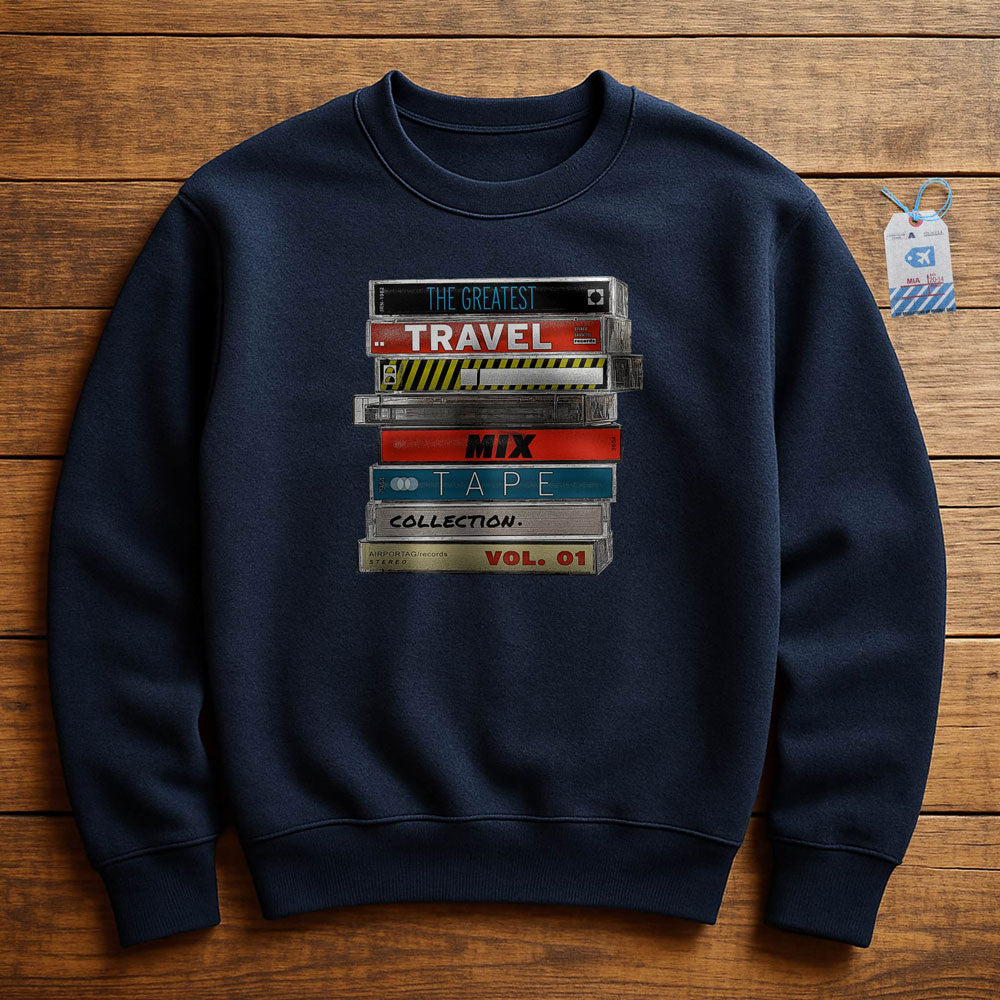 Travel Mix Cassette Stack - Sweatshirt