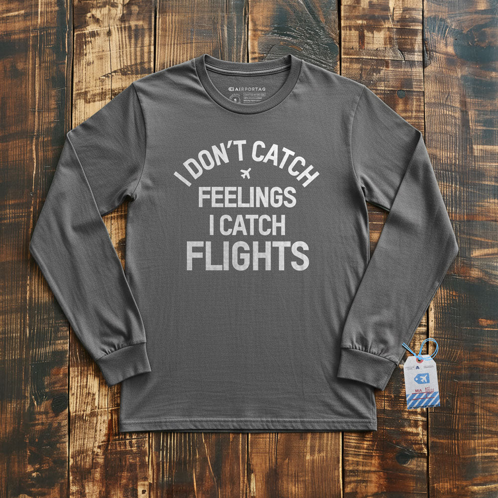 Catch Flights - Long Sleeve T-Shirt