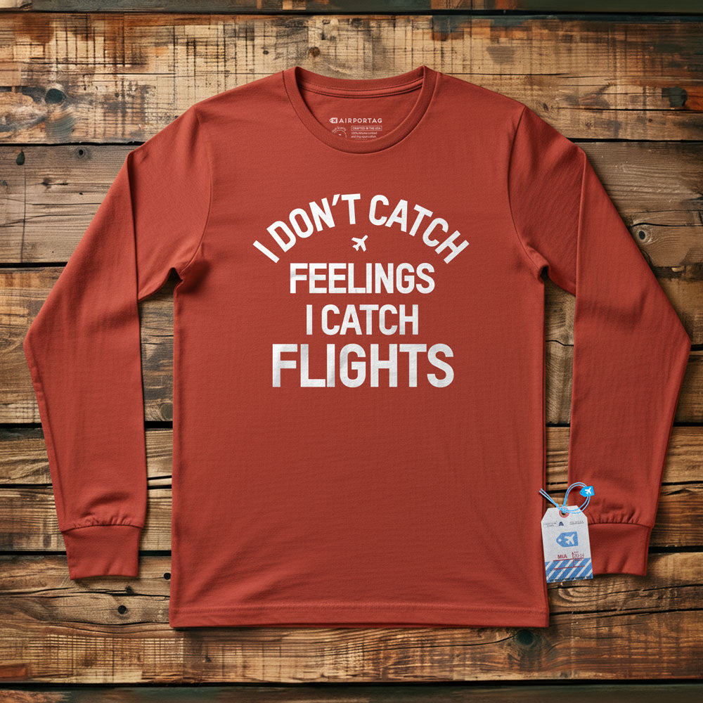 Catch Flights - Long Sleeve T-Shirt