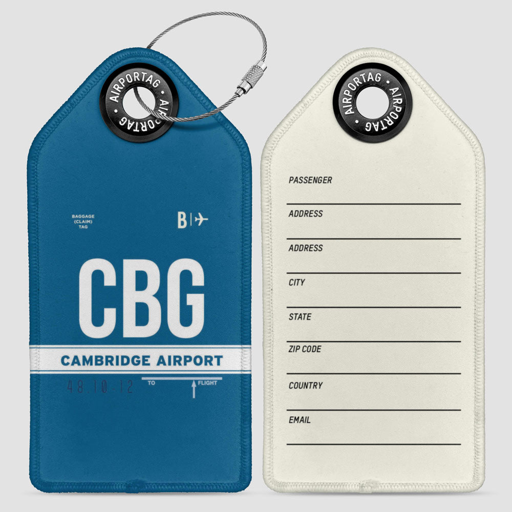 CBG - Étiquette de bagage