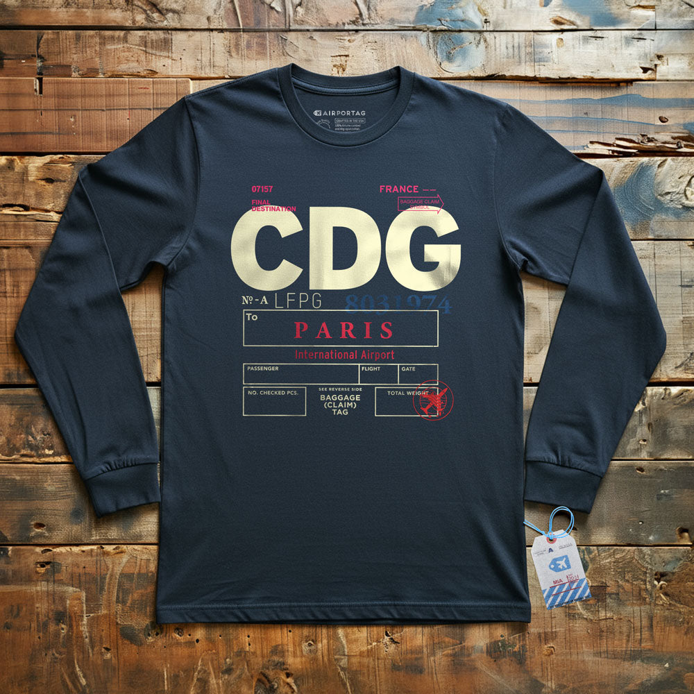 CDG Code - Long Sleeve T-Shirt
