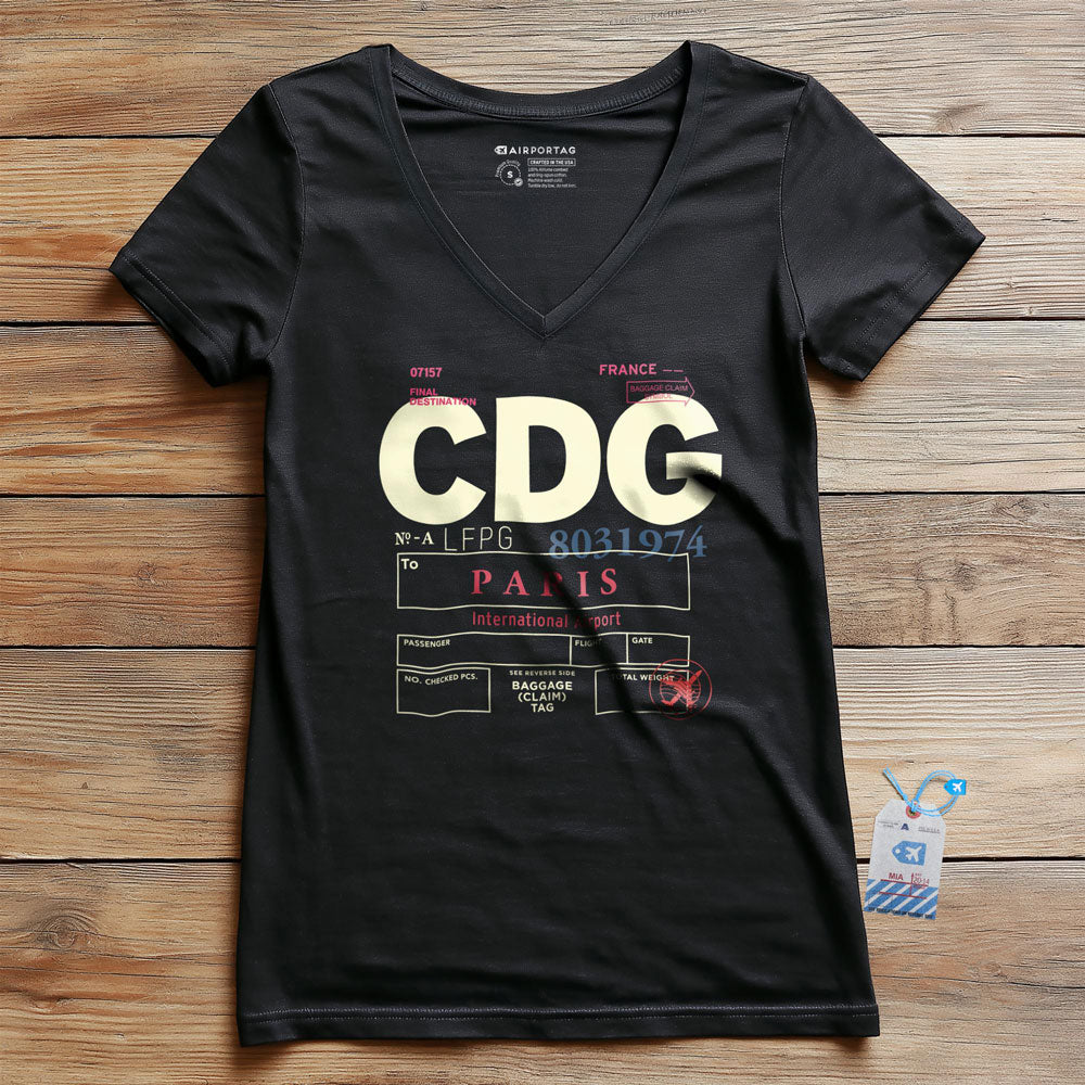 CDG - Women's V-Neck T-Shirt