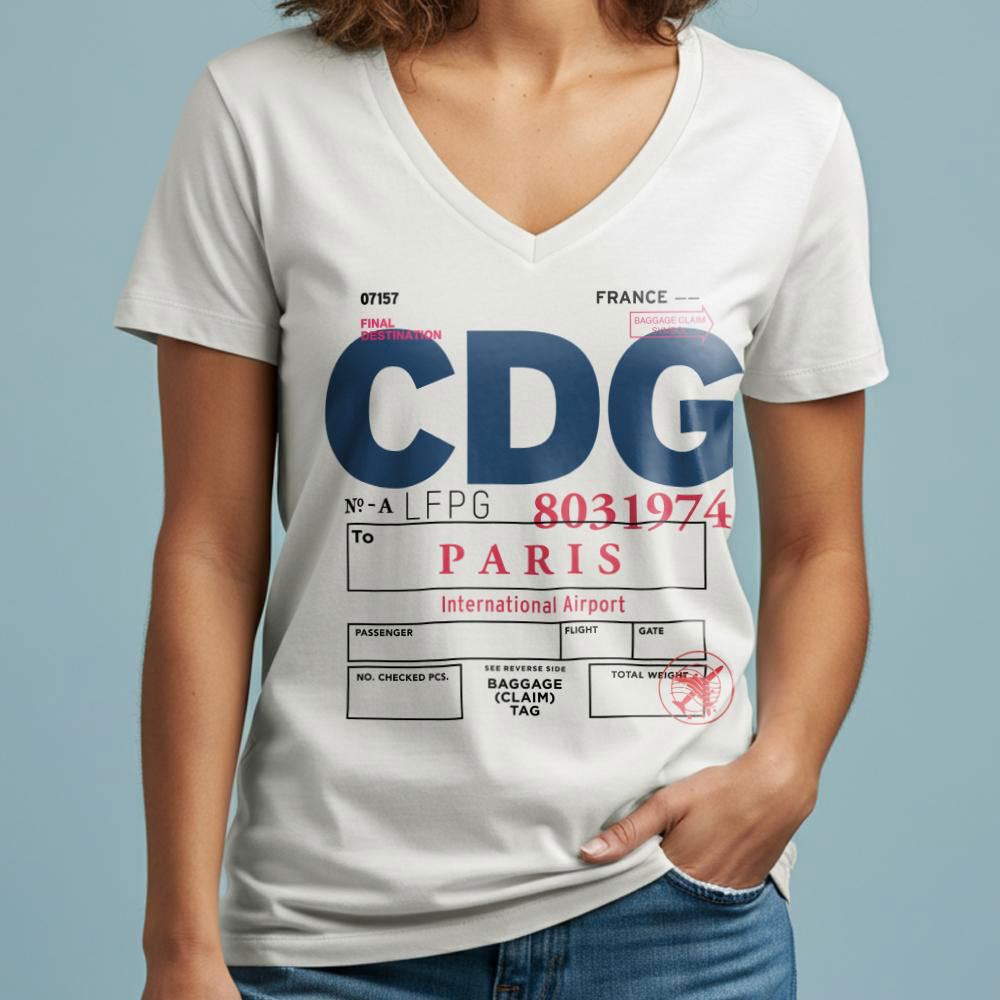 CDG - Women's V-Neck T-Shirt