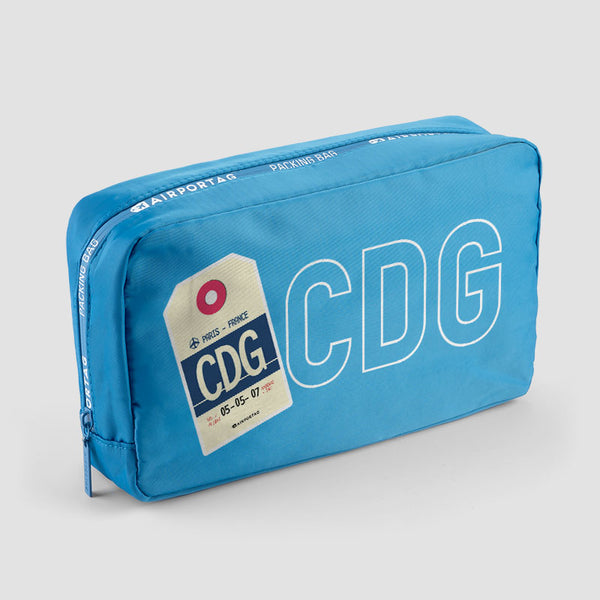 【CDG】ケース CDG-iata-code-packing-bag-