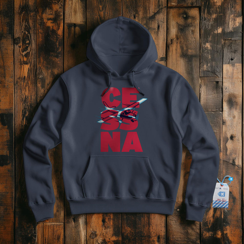 Cessna Letters - Pullover Hoodie