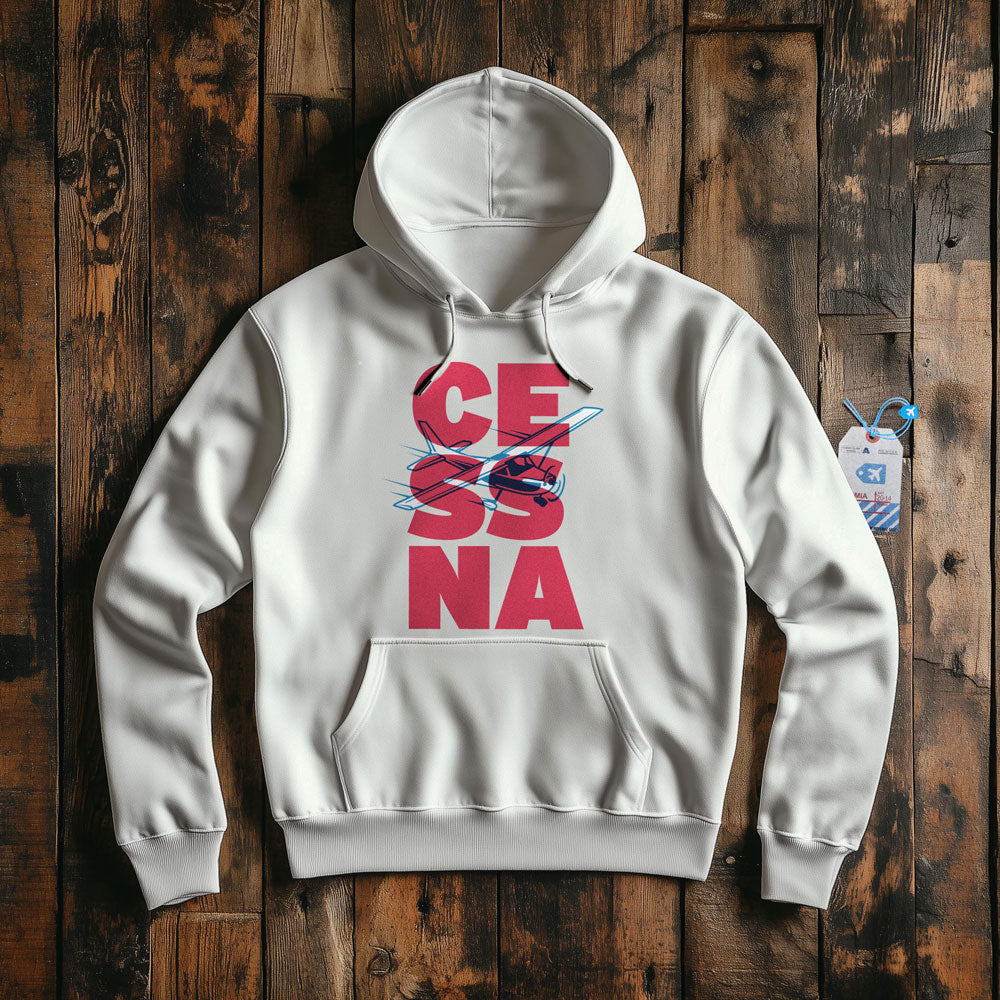 Cessna Letters - Pullover Hoodie