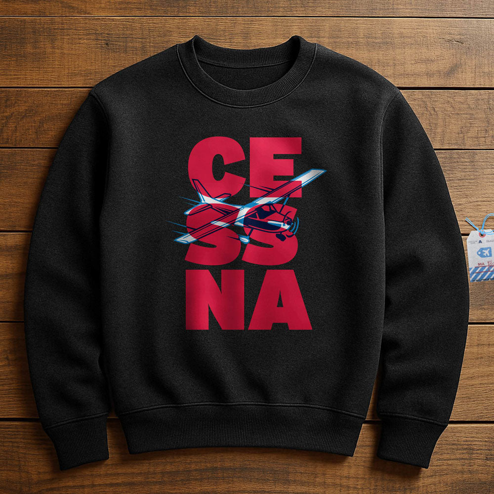 Cessna Letters - Sweatshirt