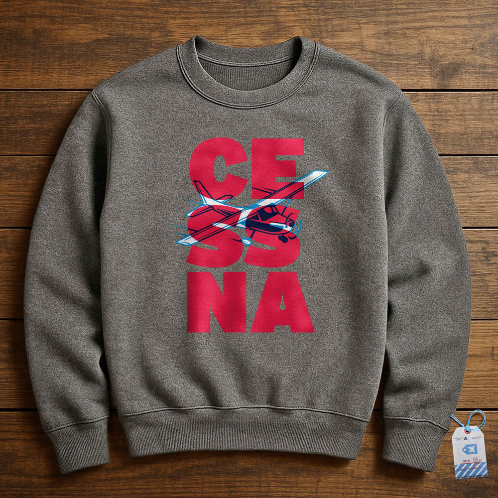 Cessna Letters - Sweatshirt