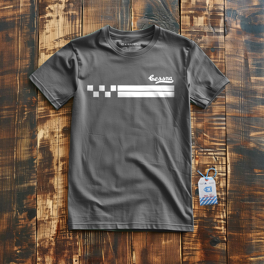 Cessna Bobcat Stripes - T-Shirt