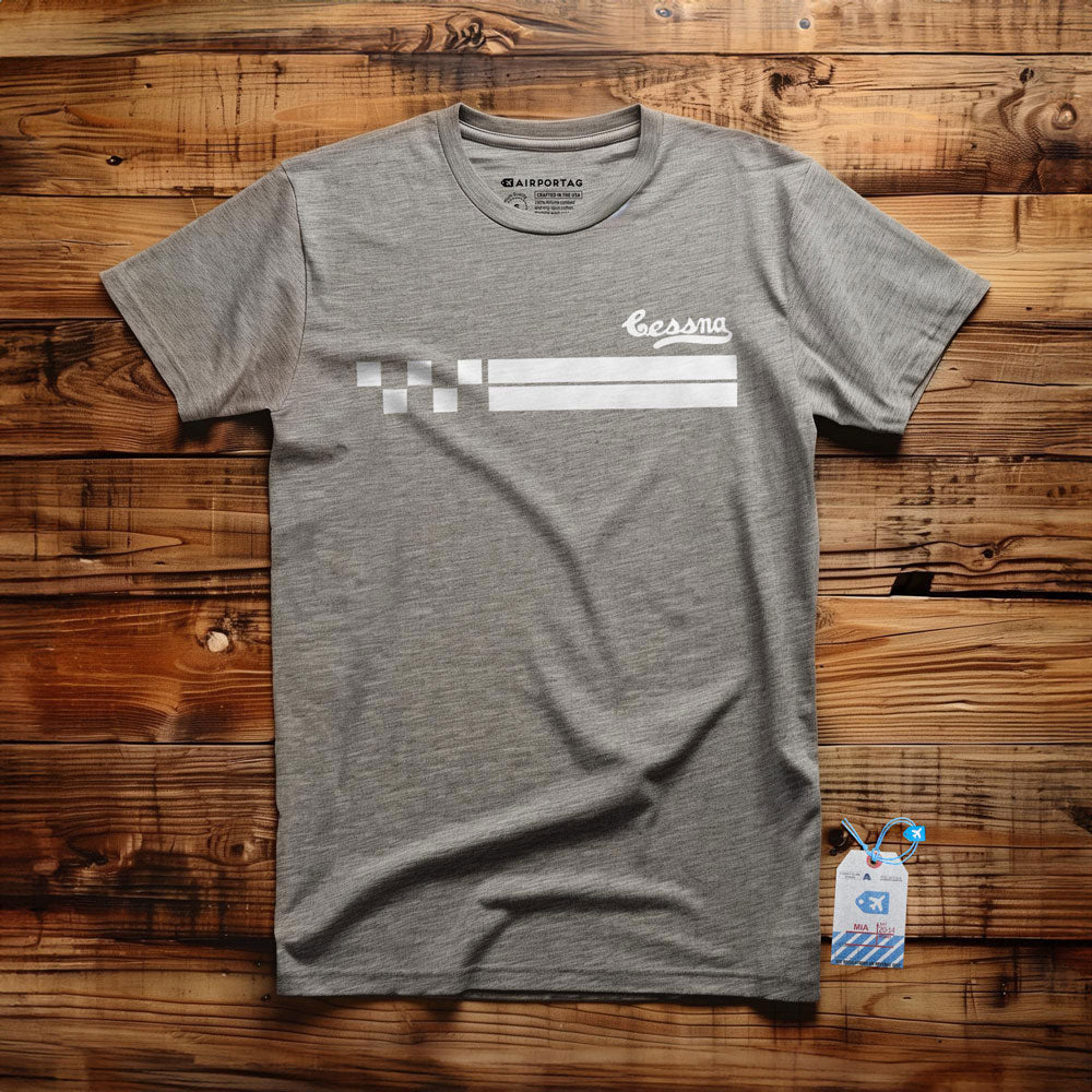 Cessna Bobcat Stripes - T-Shirt