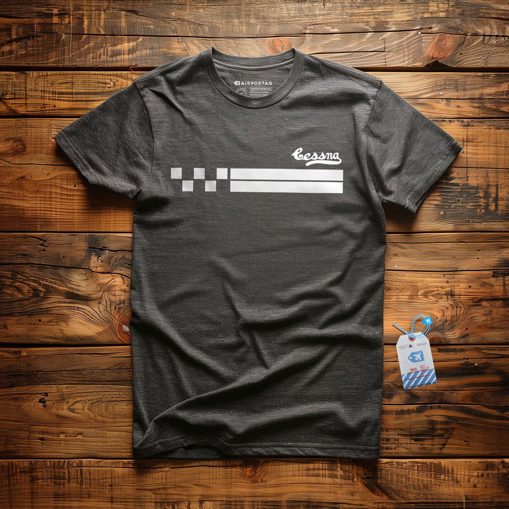 Cessna Bobcat Stripes - T-Shirt