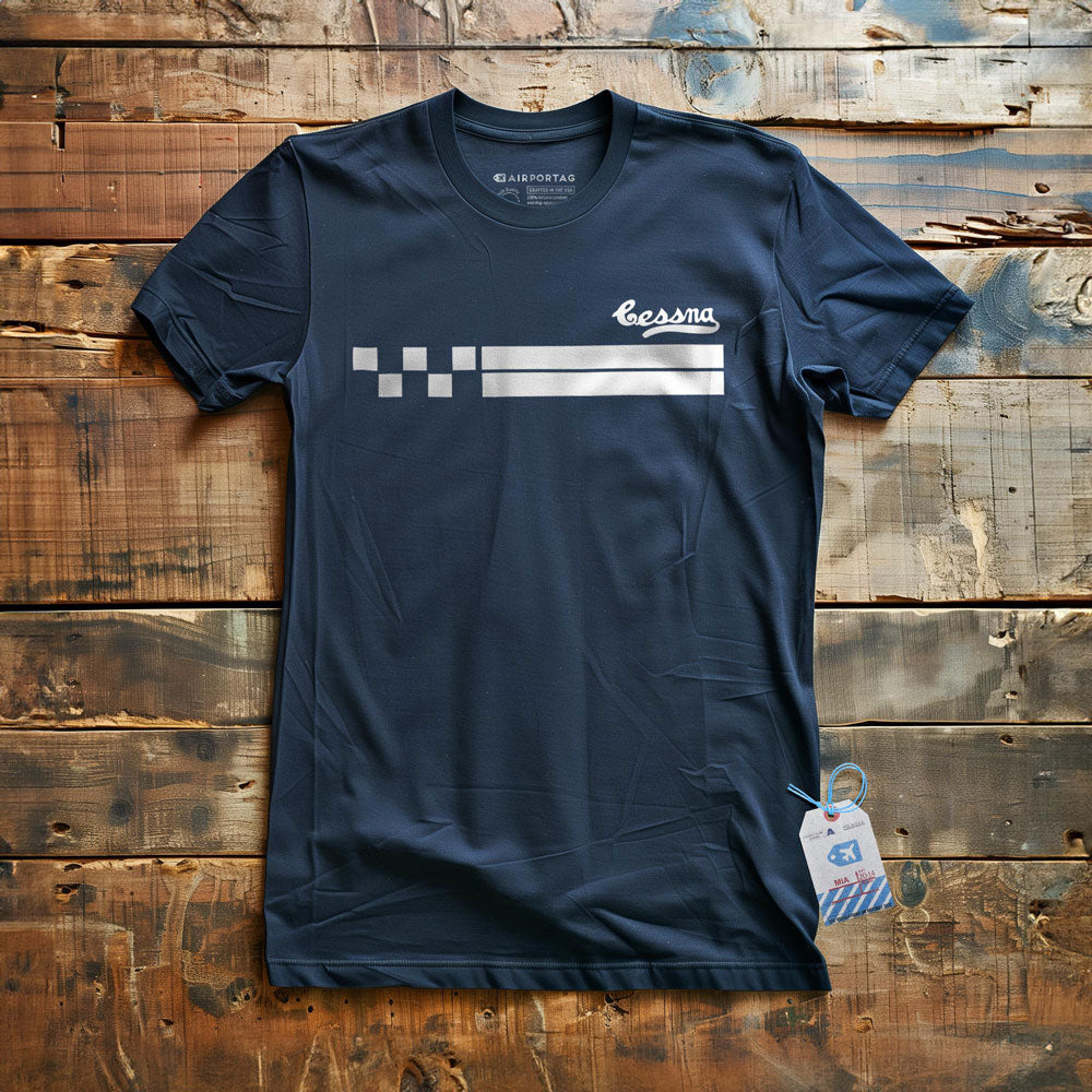 Cessna Bobcat Stripes - T-Shirt