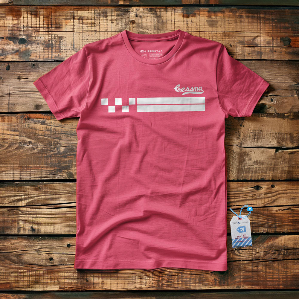 Cessna Bobcat Stripes - T-Shirt